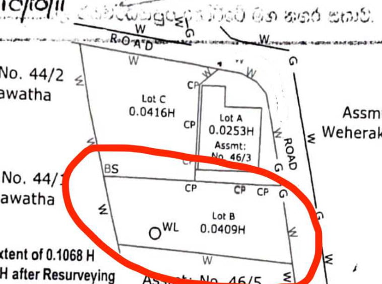 Land for Sale in Pita Kotte