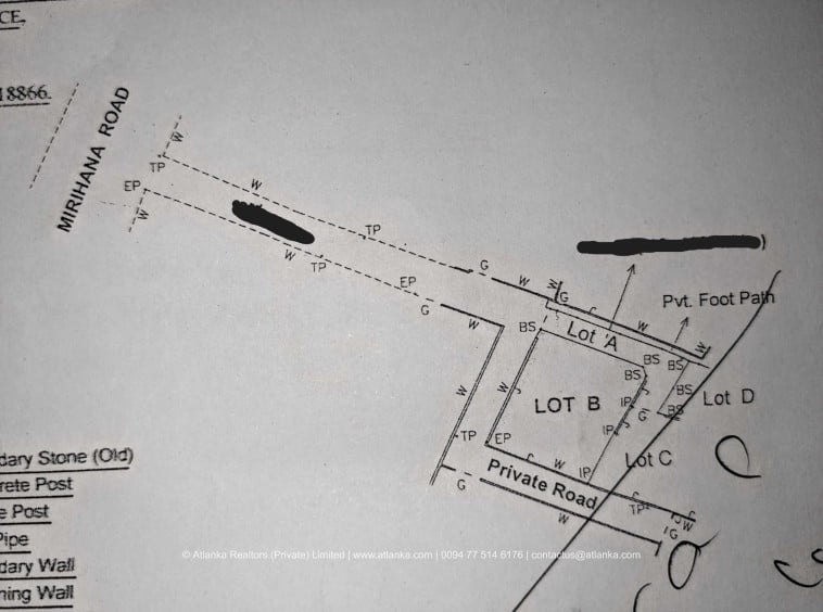 Land for Sale on Mirihana Road